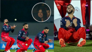 RCB vs SRH: ಕೊಹ್ಲಿ ಕ್ಯಾಚ್ ಮಿಸ್ – ಅನುಷ್ಕಾ ನಗು! ಆದರೆ 69 ರನ್ ಹೊಡೆದು ಹೀರೋ