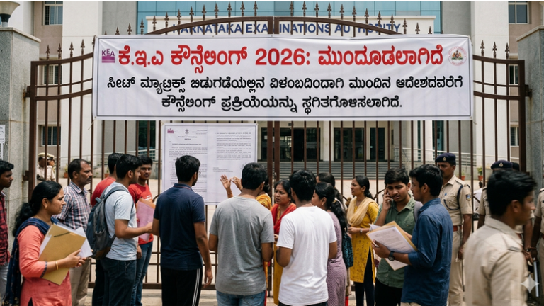 KEA Counselling 2026 Postponed: